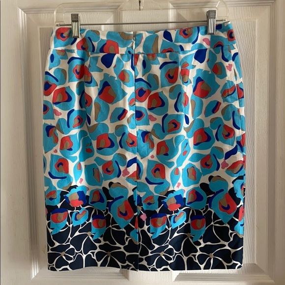 Ann Taylor NWT 4P print Mini skirt - Picture 3 of 5